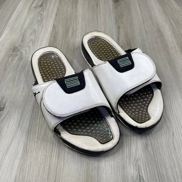 Nike Air Jordan 11 Hydro EASTER Slides Size 12 Emerald AA1336 117 Slide - Picture 1 of 16